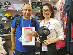 Meeting Clients at Canton Fair