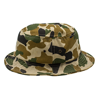 High Quality Cotton Camouflage Bucket Hat