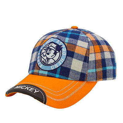 100% Cotton Checkered Baseball Caps W