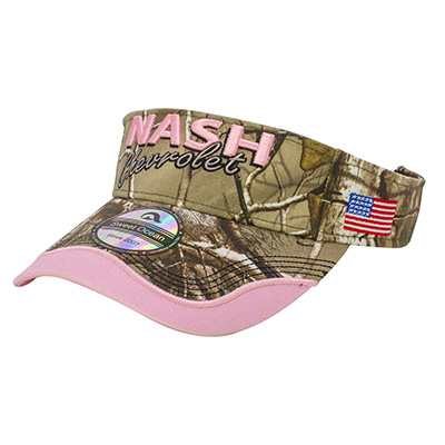 High Quality Camo Cotton Visor With E