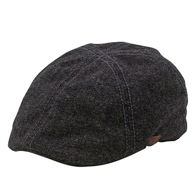 Mens flat ivy newsboy hat wool blend 