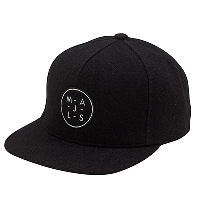 Customized Melton Snapback Caps with 