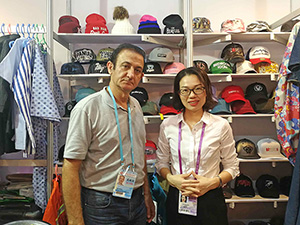 Meeting Clients at Canton Fair