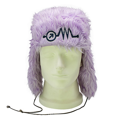 Customized Warm Plush Winter Hats wit