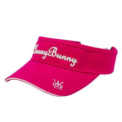Fashion Pink Visor With Embroidery Lo