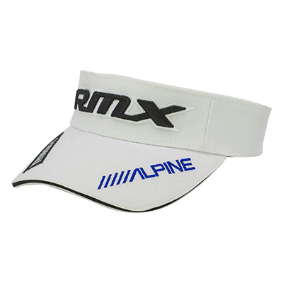 100% Cotton Visor With 3D Embroidery 