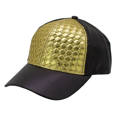 Popular Woven PU Leather <font color='red'><font color='red'>baseball</font></font> Cap